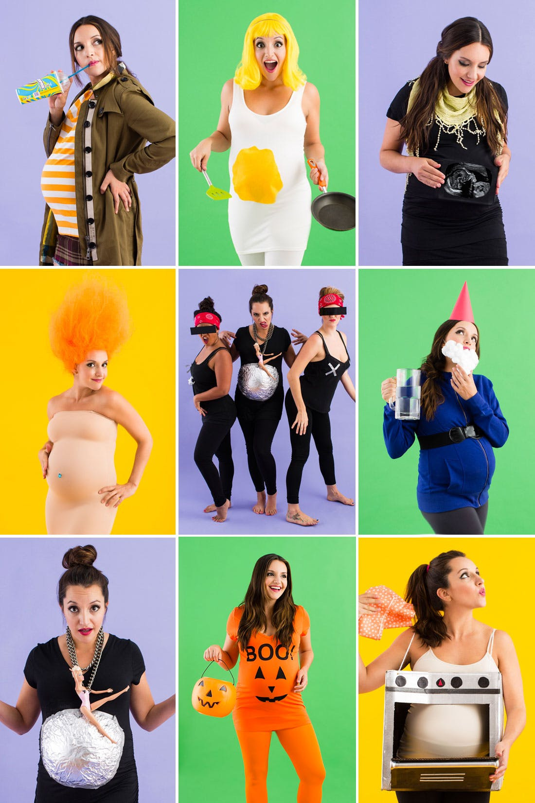 DIY Pregnancy Costume
 8 DIY Maternity Halloween Costumes for Pregnant Women
