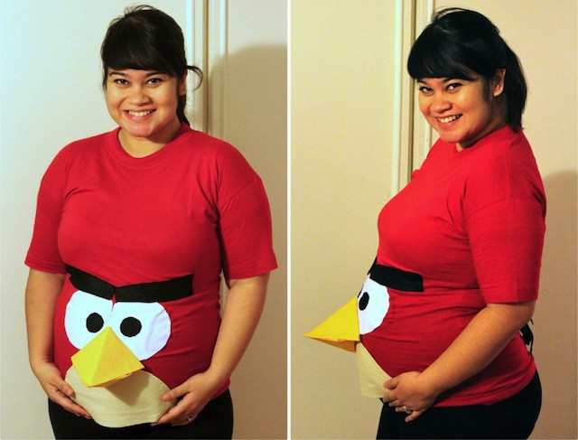 DIY Pregnancy Costume
 DIY Pregnant Halloween Costumes C R A F T