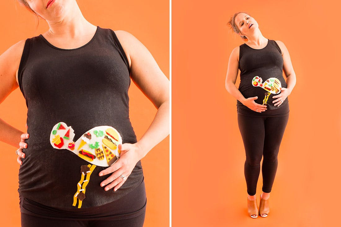 DIY Pregnancy Costume
 10 DIY Maternity Halloween Costume Ideas for Pregnant