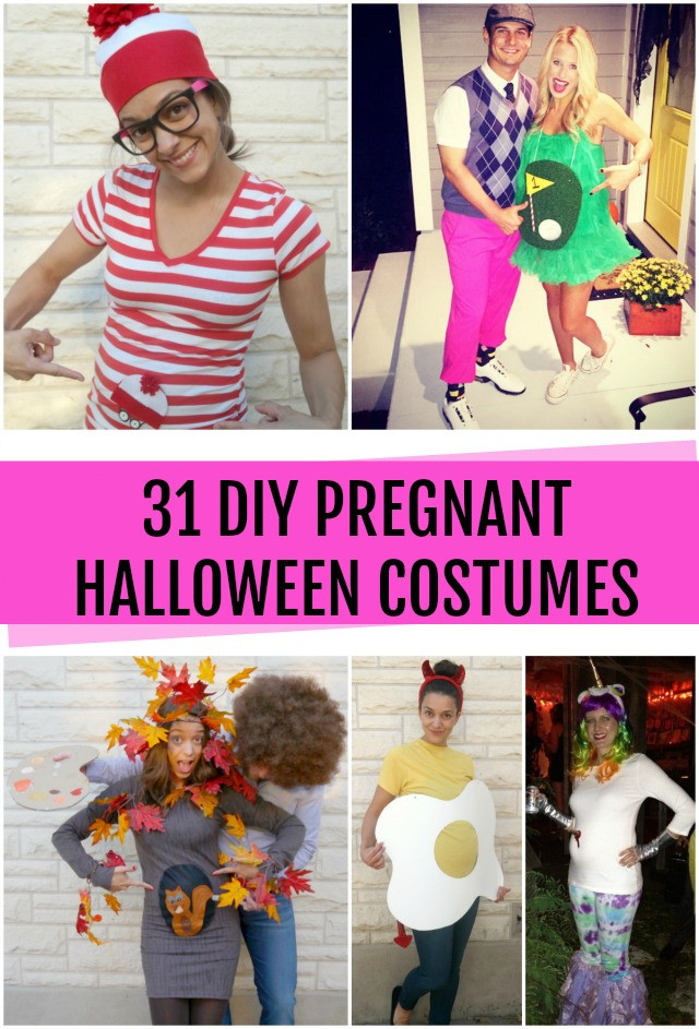 DIY Pregnancy Costume
 31 DIY Pregnant Halloween Costumes C R A F T