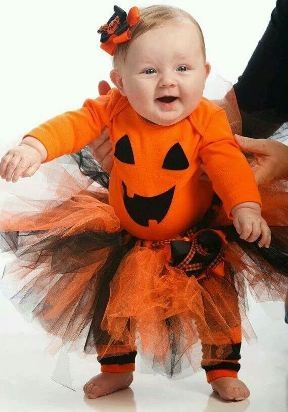 DIY Pumpkin Costume Toddler
 Pin de Evelyn Rosado en bebes