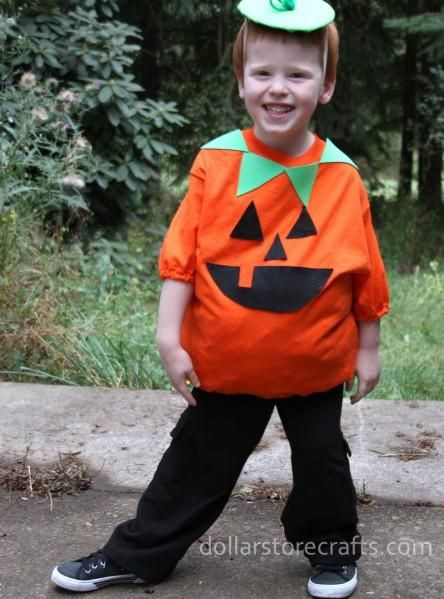 DIY Pumpkin Costume Toddler
 DIY Halloween DIY Halloween Costume No Sew Jack Lantern
