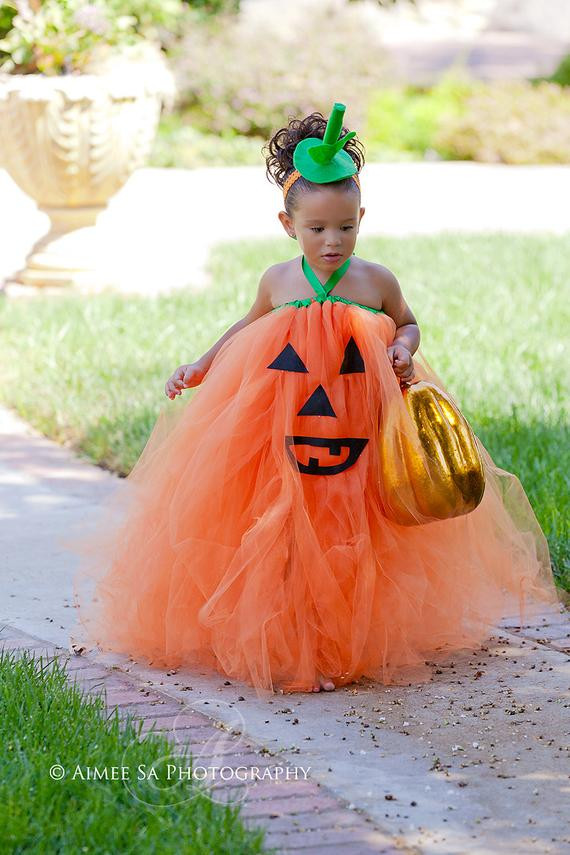 DIY Pumpkin Costume Toddler
 Ideas para disfrazarse en Halloween