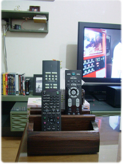 DIY Remote Control Organizer
 DIY – Remote Control Holder