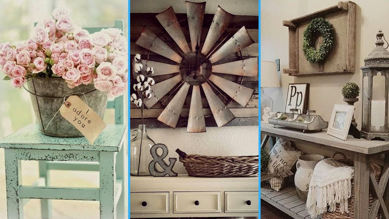 DIY Rustic Decorating Ideas
 DIY Vintage & Rustic Shabby Chic Style Room Decor ideas