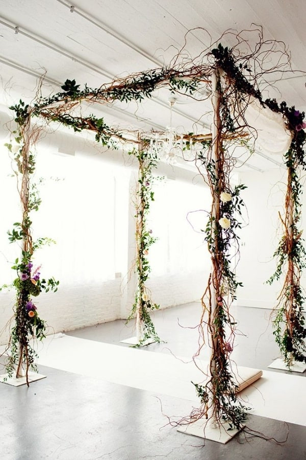 DIY Rustic Wedding Arch
 15 DIY Wedding Arches To Highlight Your Ceremony With