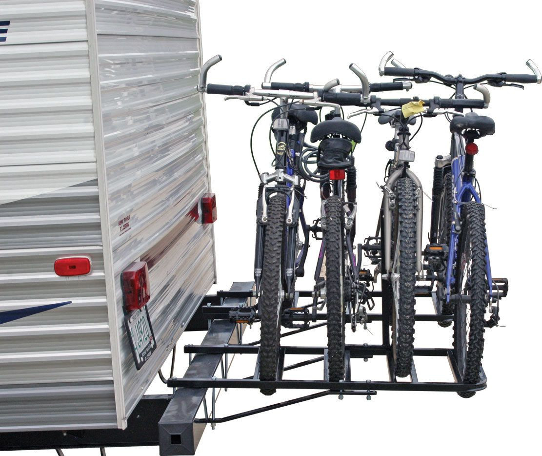DIY Rv Ladder Bike Rack
 A bike that attaches to the rear bumper of campers and RVs