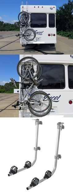 DIY Rv Ladder Bike Rack
 Surco 2 Bike Carrier for Vans and RVs Ladder Mount