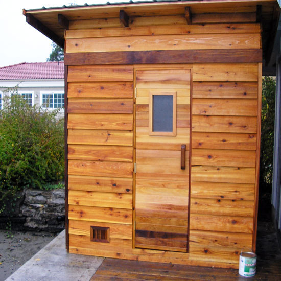 DIY Sauna Kit
 4 x 6 Outdoor Sauna Kit Heater Accessories Roof