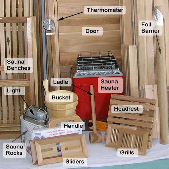 DIY Sauna Kit
 5 x7 Home Sauna Kit