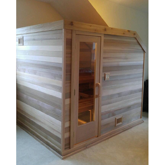DIY Sauna Kit
 6 x7 Home Sauna Kit Heater Accessories