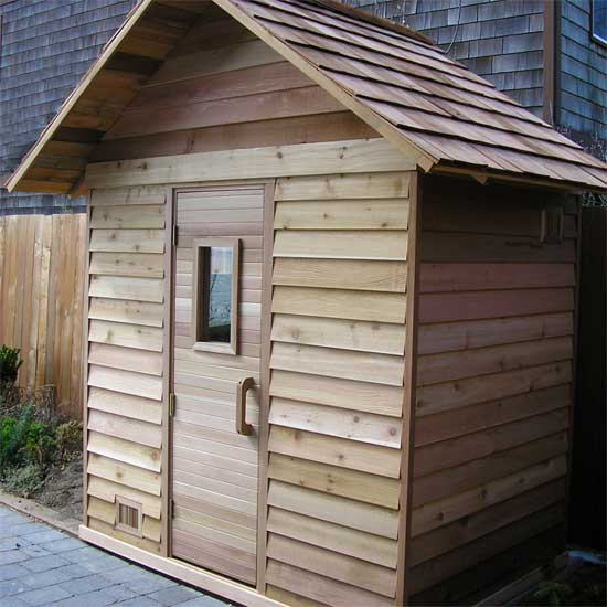DIY Sauna Kit
 5 x 6 Outdoor Sauna Kit Heater Accessories