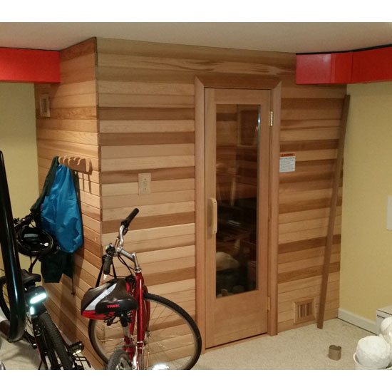 DIY Sauna Kit
 4 x6 Home Sauna Kit