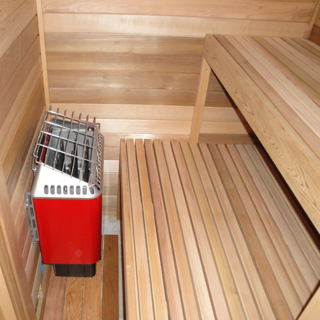 DIY Sauna Kit
 4 x6 Indoor Home Sauna Kit Heater Accessories Package