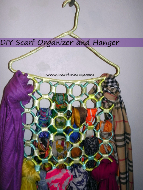 DIY Scarf Rack
 Best of the blogosphere abaya DIY