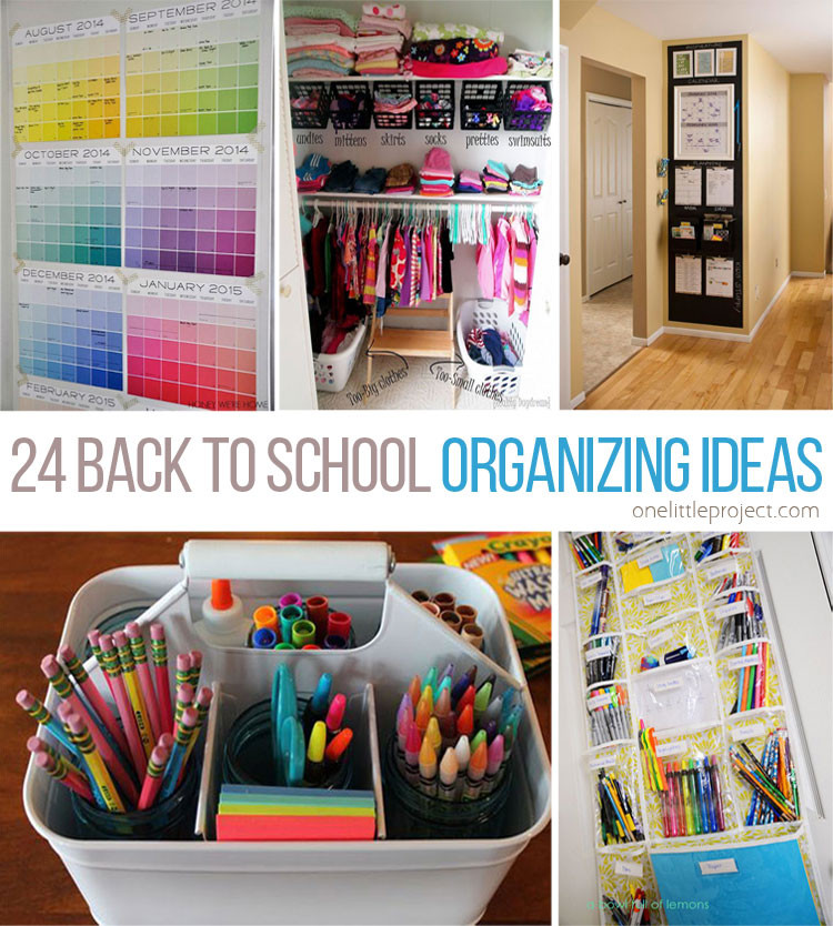 DIY School Organization Ideas
 25 Tips and Tricks to Organize your Fridge