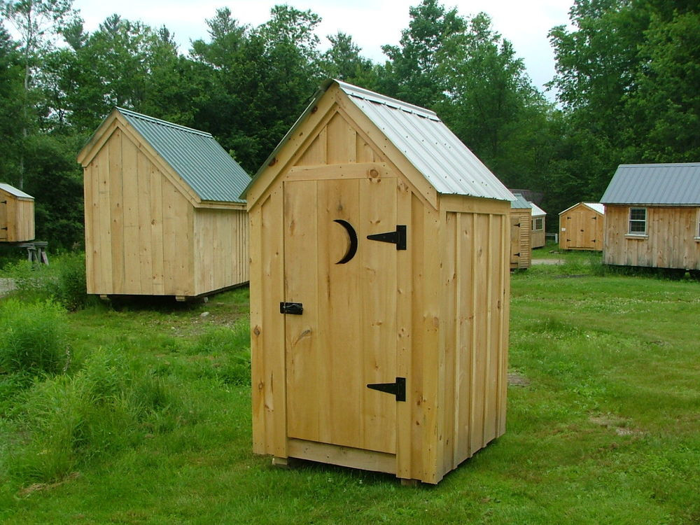 DIY Shed Plans
 Outhouse Working Shed DIY Plans Yard Outdoor Tool Pool
