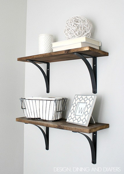 DIY Shelving Brackets
 60 Ways To Make DIY Shelves A Part Your Home s Décor