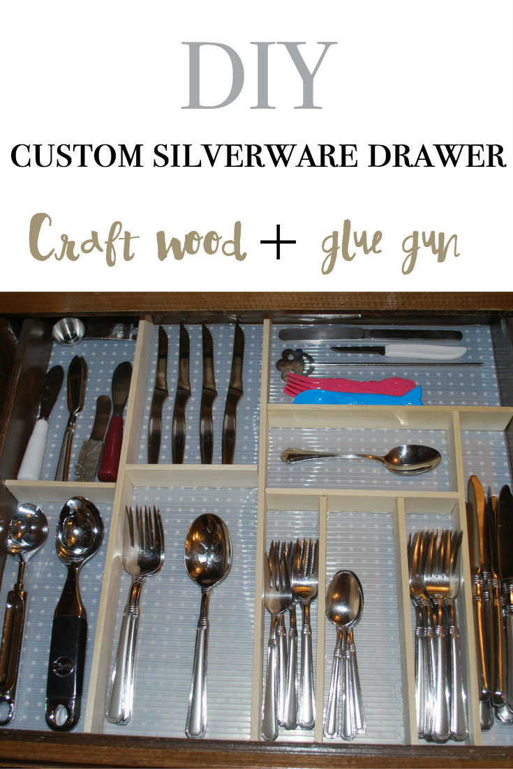 DIY Silverware Drawer Organizer
 Creating a custom wooden drawer organizer Major Hoff