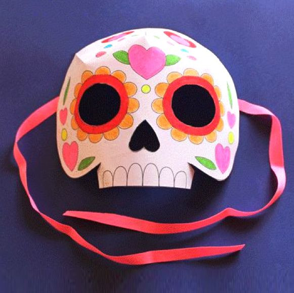DIY Skull Mask
 333 best Paper mask fun images on Pinterest