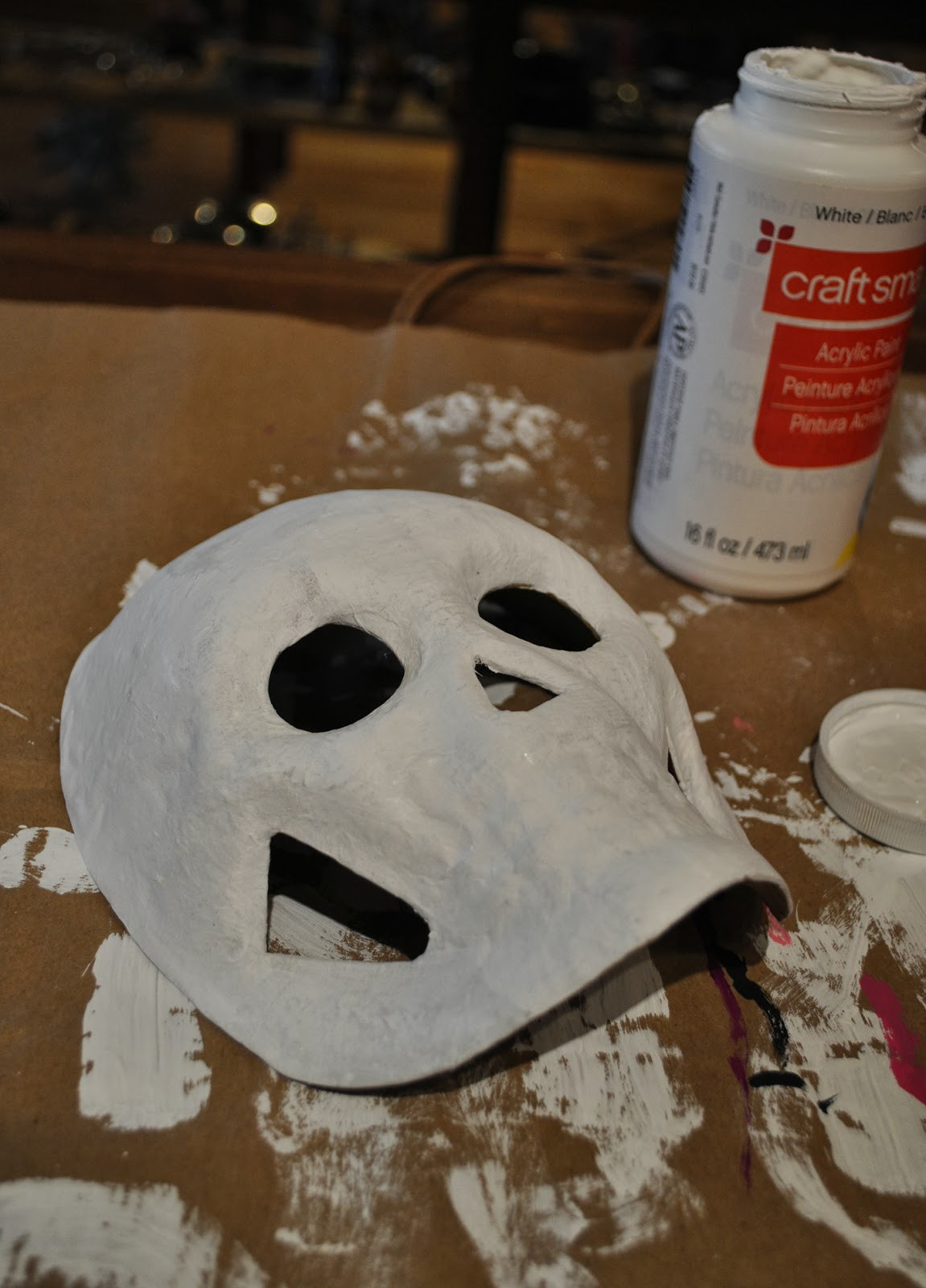 DIY Skull Mask
 Artelexia Day of the Dead DIY 20 Sugar Skull Mask Workshop