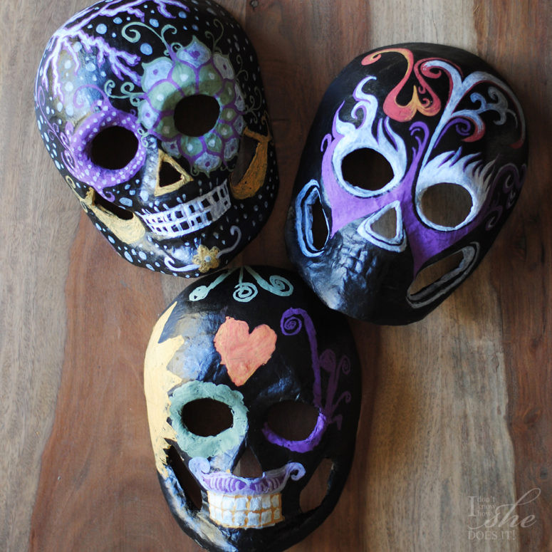 DIY Skull Mask
 13 DIY Halloween Masks For Any Kind Outfit Shelterness