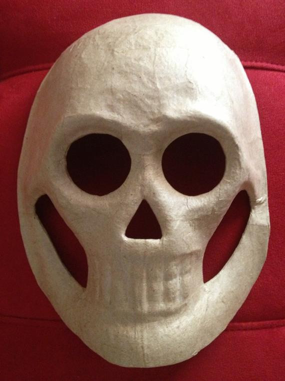 DIY Skull Mask
 DIY 5 LARGE MASKS Paper Mache Skull Masks Day by