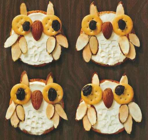 DIY Snacks For Kids
 Healthy Fun and Cute Snack idea Whooo’s hungry owl