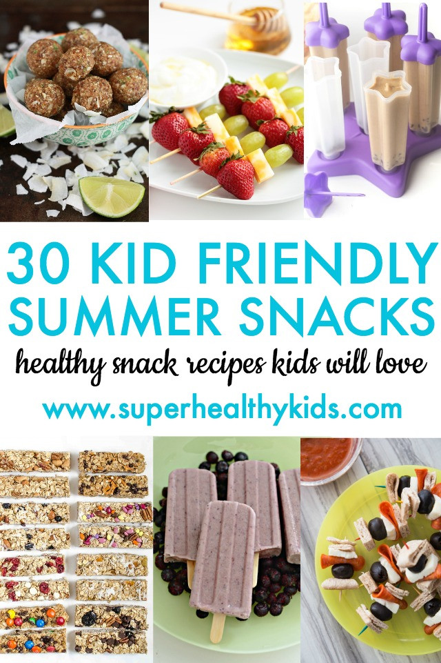 DIY Snacks For Kids
 30 Kid Friendly Summer Snacks