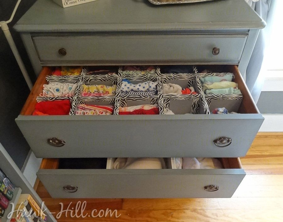 DIY Sock Drawer Organizer
 "How to Make Durable Drawer Dividers for Pennies" by Hawk