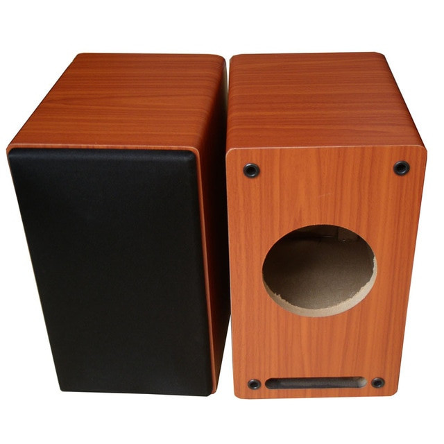 DIY Speaker Box
 Empty 4 inch wooden speaker box passive subwoofer speaker