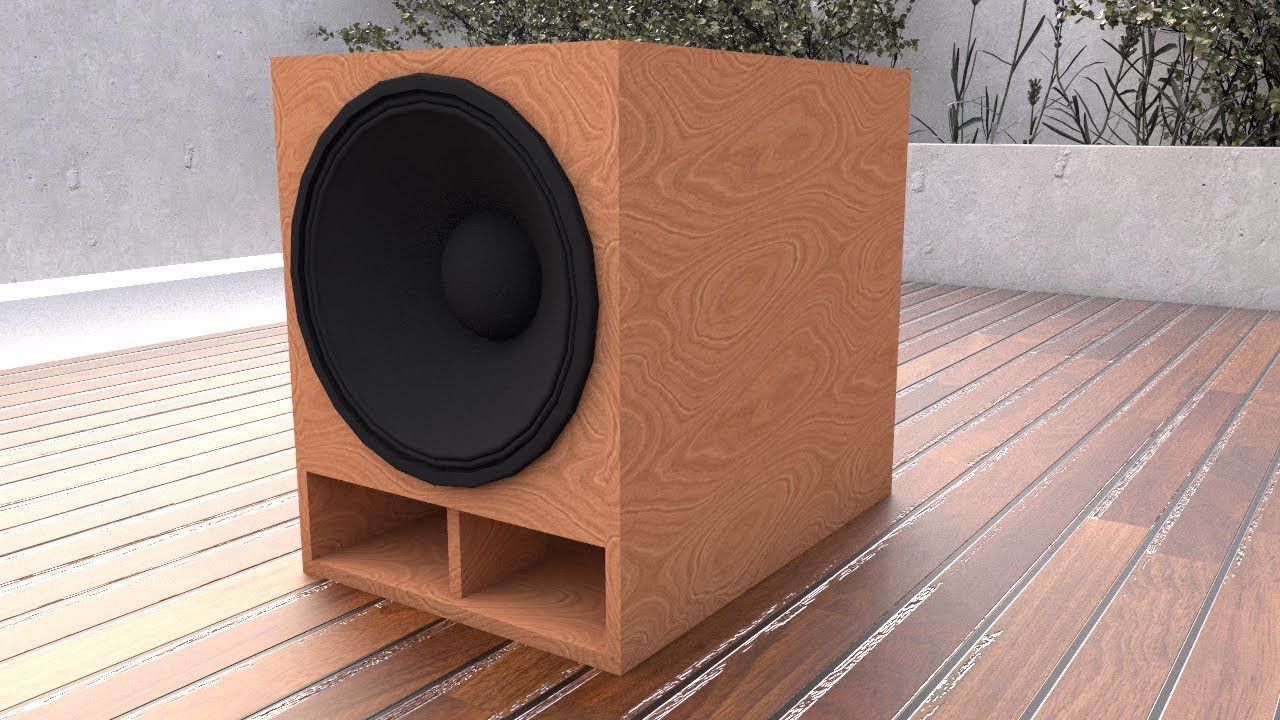 DIY Speaker Box
 EASY TO DIY 18 Inch Subwoofer BOX Plan 35Hz Tuned