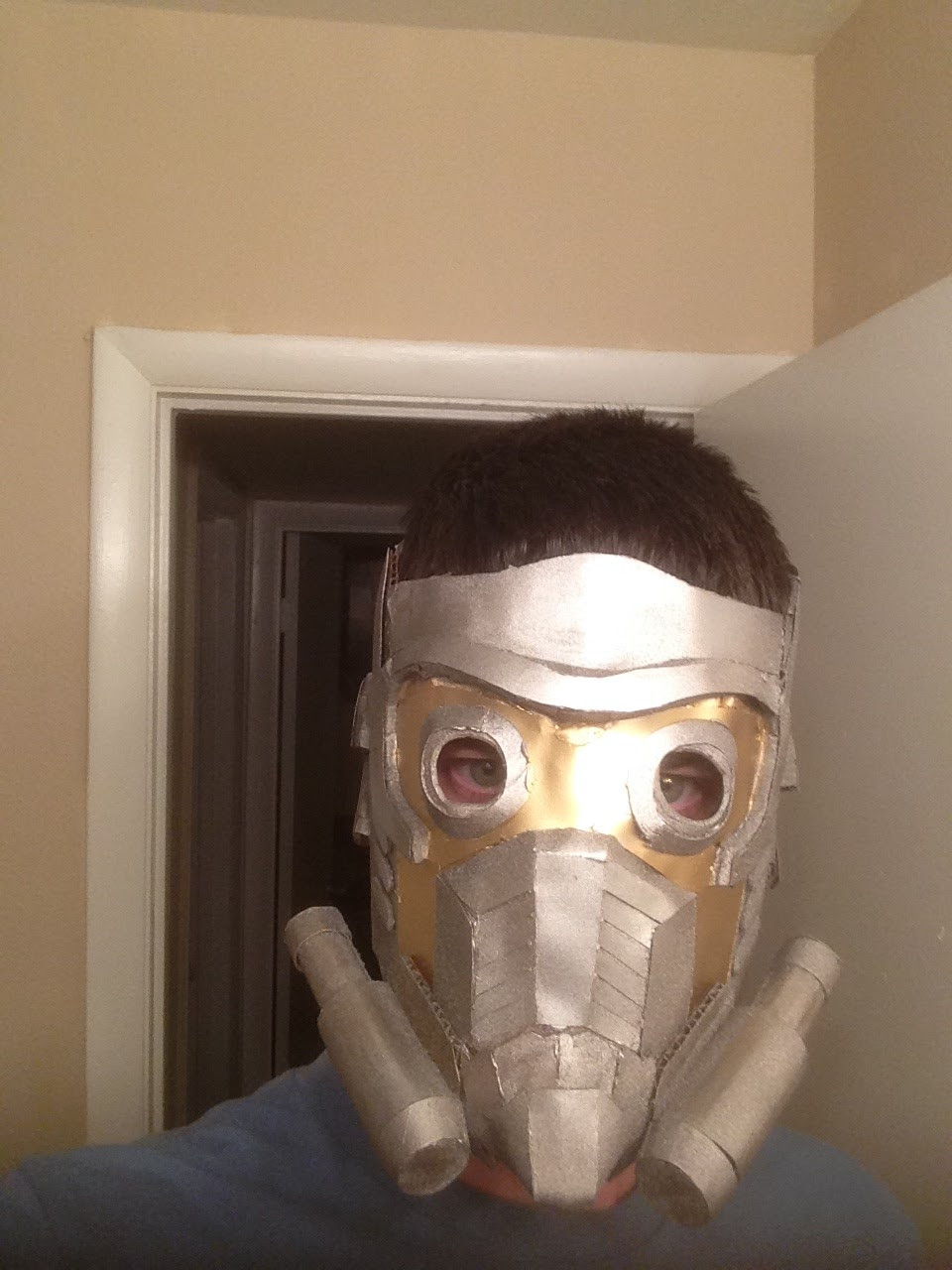 DIY Star Lord Mask
 HalloweenWorks DIY Star Lord cardboard mask