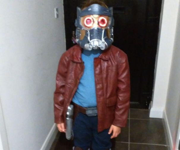 DIY Star Lord Mask
 Kids Star Lord Costume