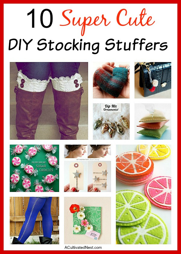 DIY Stocking Stuffers For Adults
 10 DIY Stocking Stuffers