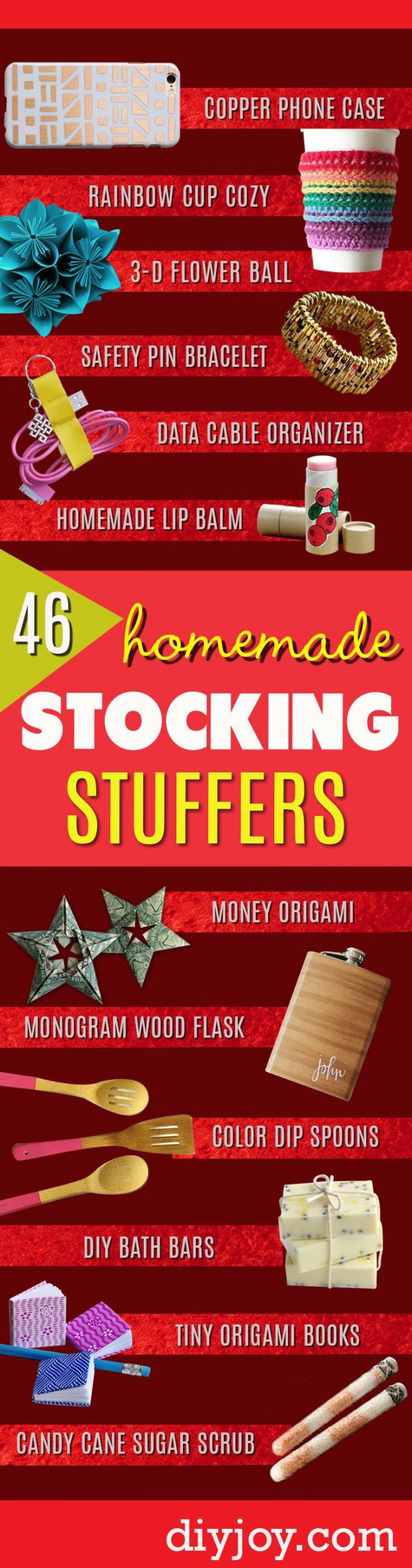 DIY Stocking Stuffers For Adults
 46 DIY Stocking Stuffer Ideas