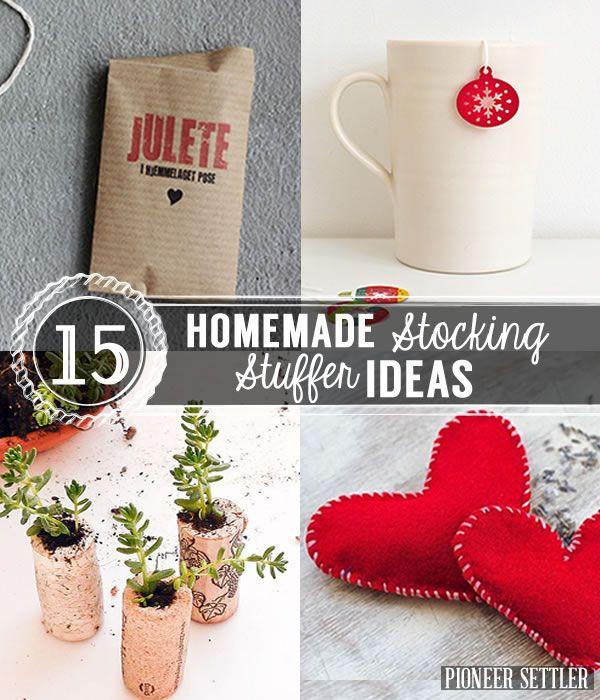 DIY Stocking Stuffers For Adults
 21 Stunningly Easy Homemade Stocking Stuffer Ideas