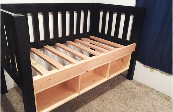 DIY Storage Bed Plans
 DIY Trundle Bed with Storage