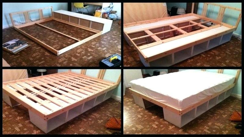 DIY Storage Bed Plans
 Diy Plans Storage Bed Home Decor Ideas