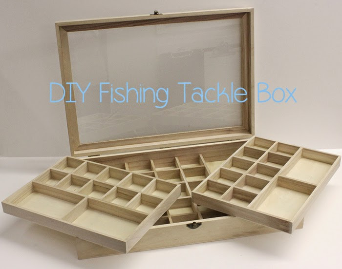 DIY Tackle Box
 Ben Franklin Crafts and Frame Shop Monroe WA DIY