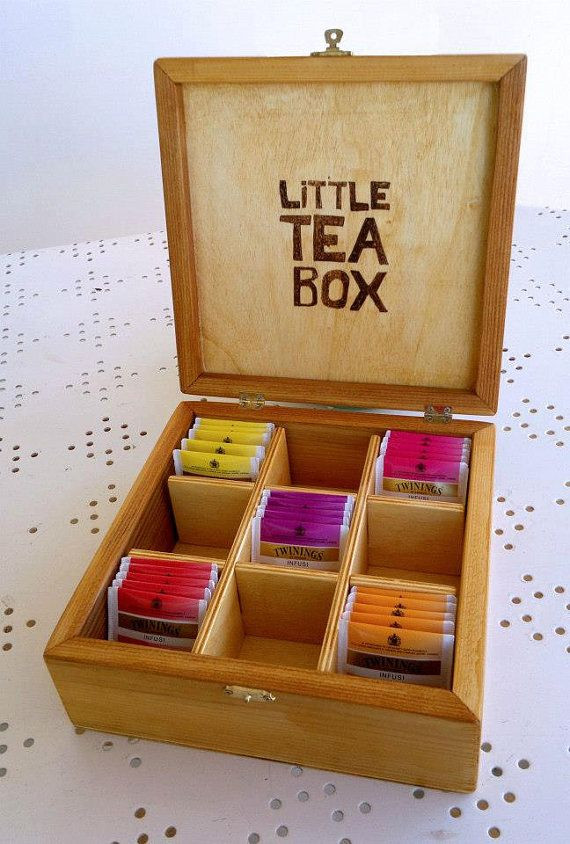 DIY Tea Box
 The 25 best Tea box ideas on Pinterest