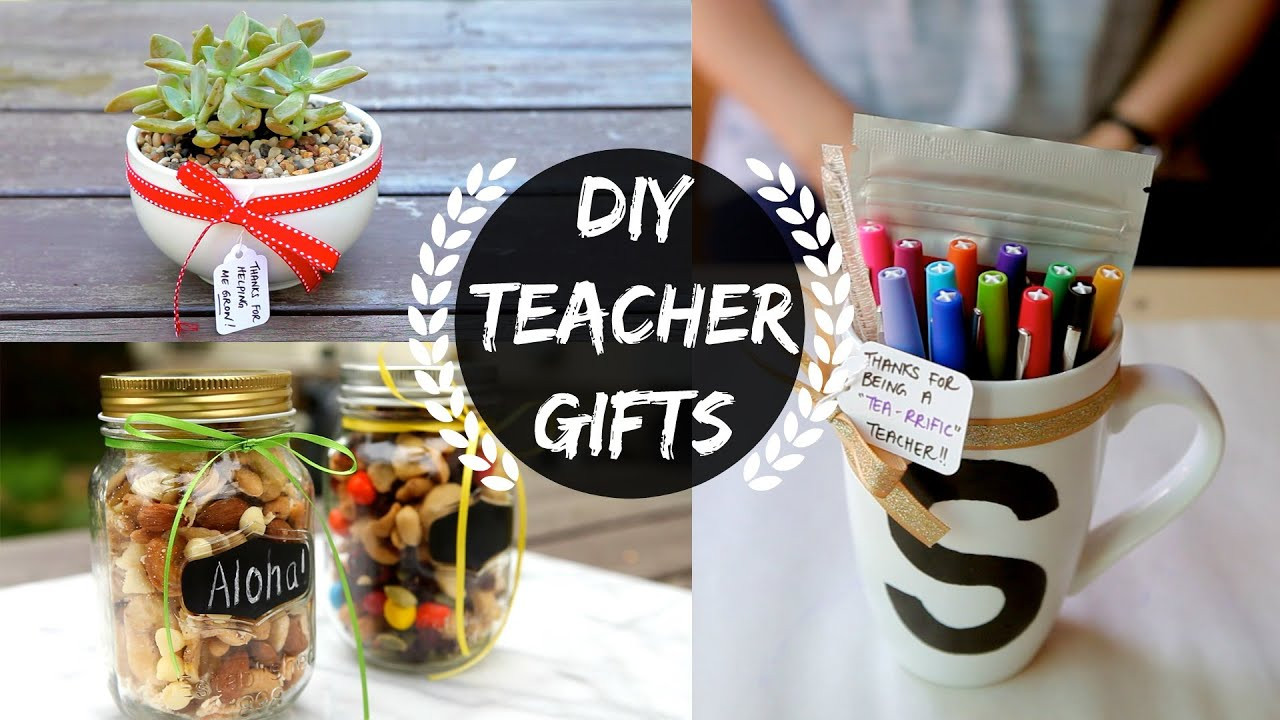 DIY Teacher Gifts
 DIY TEACHER GIFTS Part 1