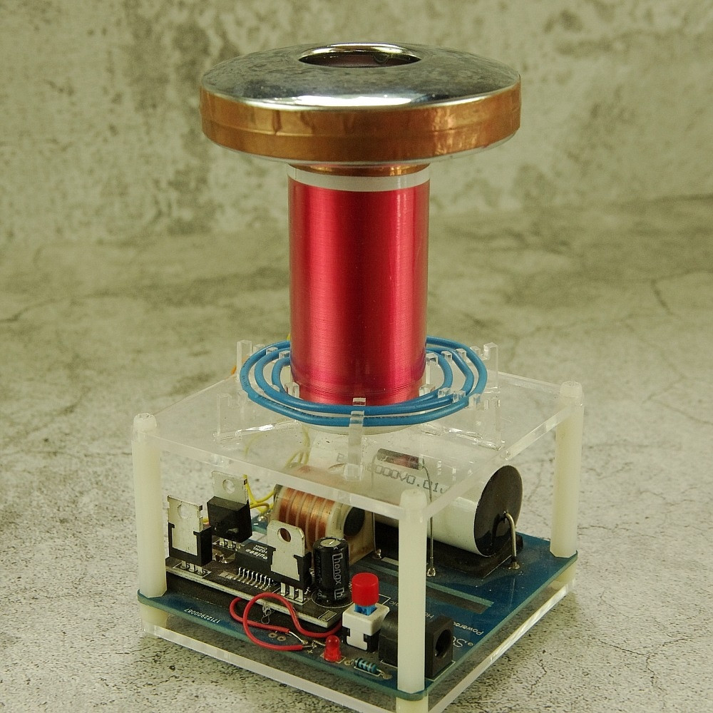 DIY Tesla Coil Kit
 Micro tesla coil SGTC spark gap tesla coil DIY Kits