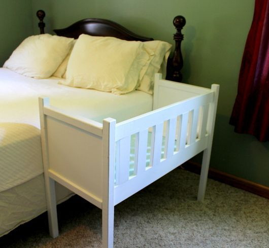 DIY Toddler Bed From Crib
 48 best Sidecar Crib images on Pinterest