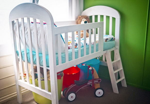 DIY Toddler Bed From Crib
 15 Creative Old Crib Repurpose Ideas Hative