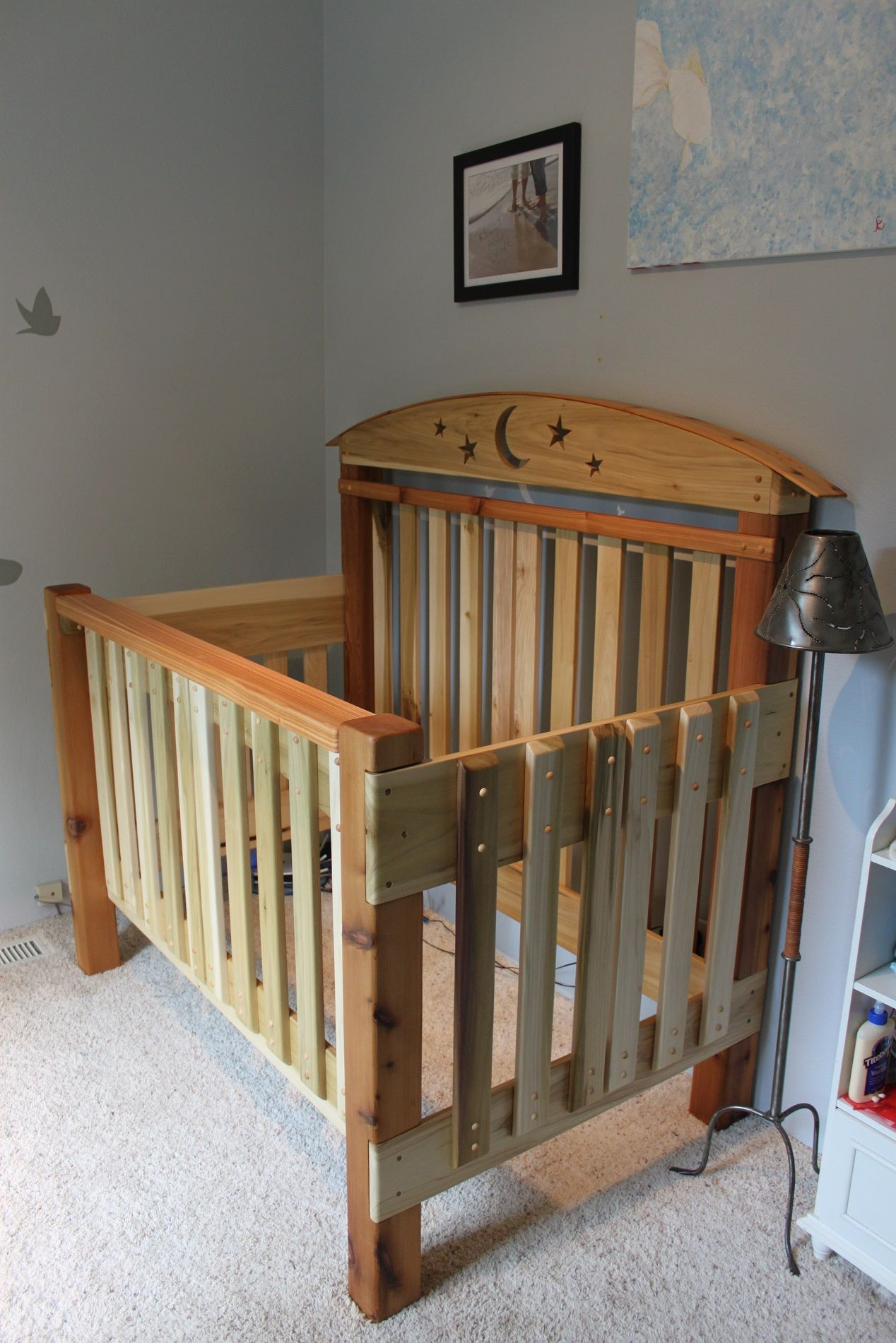 DIY Toddler Bed From Crib
 Crib Build Made pletely of Cedar and Poplar