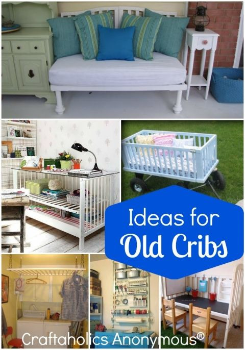 DIY Toddler Bed From Crib
 Reuses and Ideas for Old Cribs