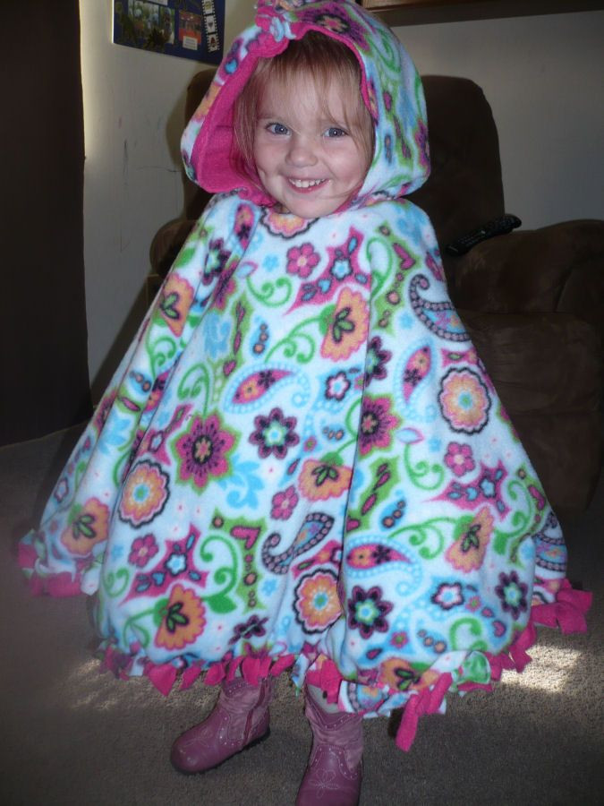 DIY Toddler Cape Pattern
 40 Homemade No Sew DIY Baby and Toddler Gifts