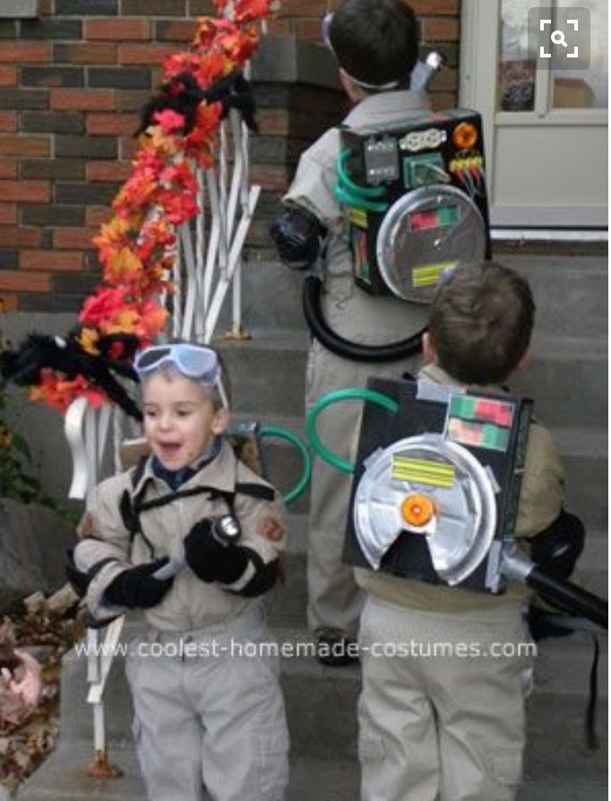 DIY Toddler Ghostbuster Costume
 Ghostbusters costume homemade Ghosbusters