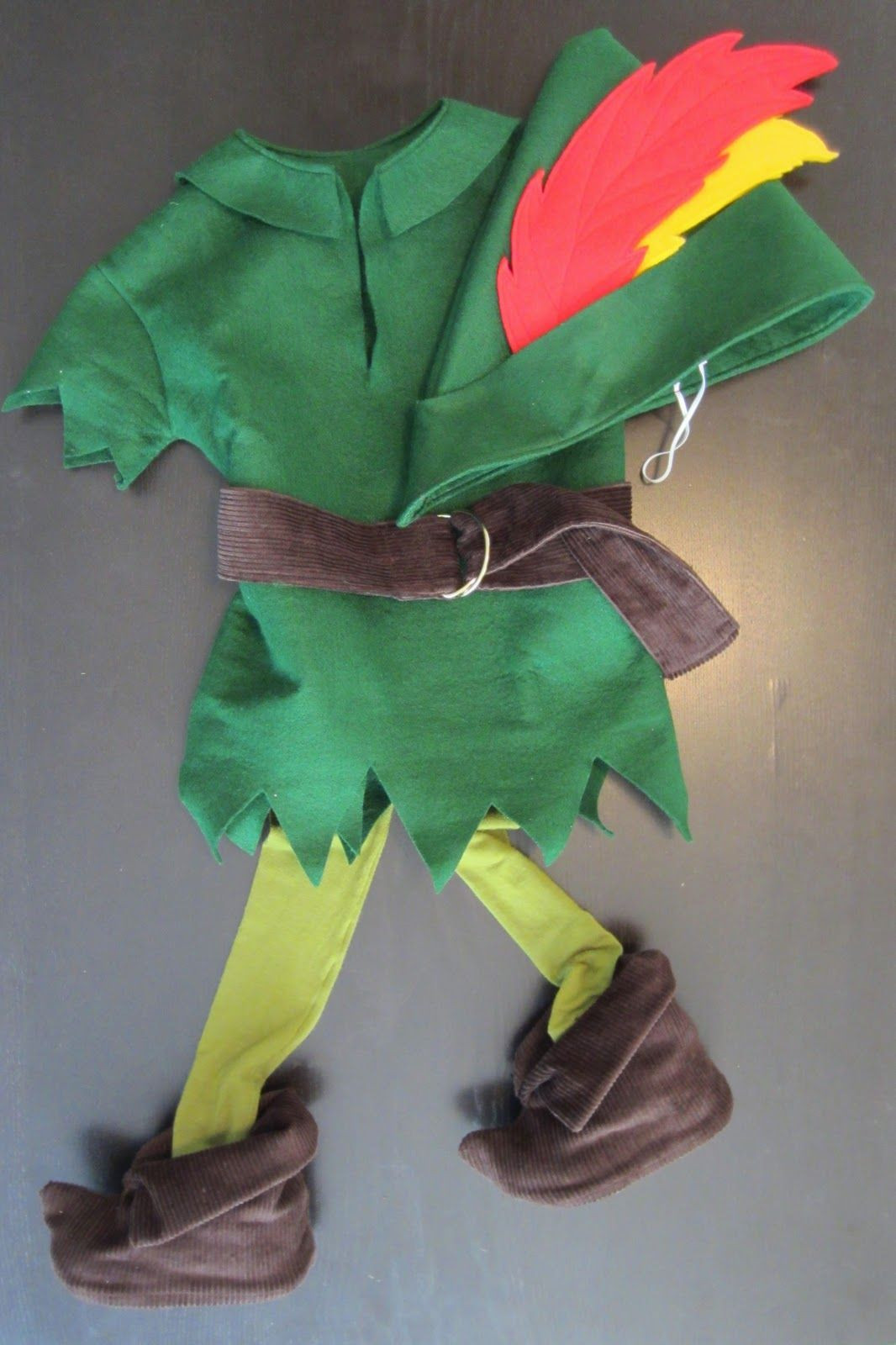 DIY Toddler Peter Pan Costume
 peter pan costume tutorial